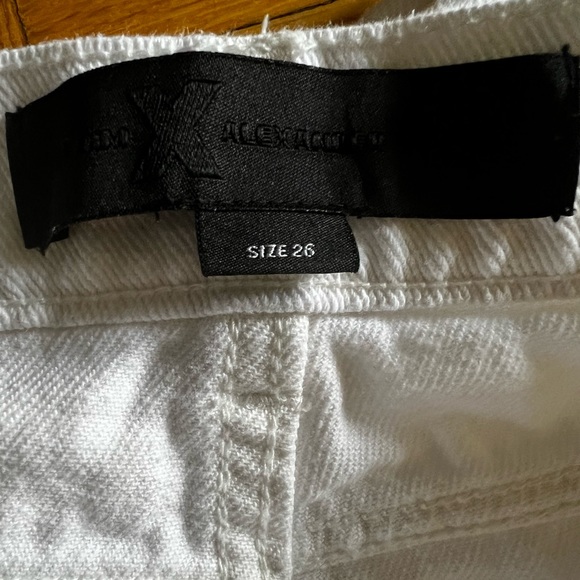 Alexander Wang Boyfriend Slack Cropped Denim Jeans - Picture 10 of 11